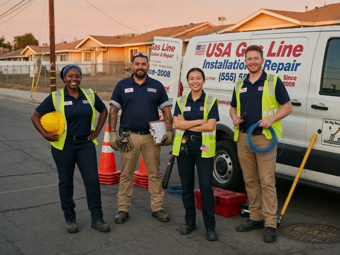 Gas Line Installation company in Winthrop, MN